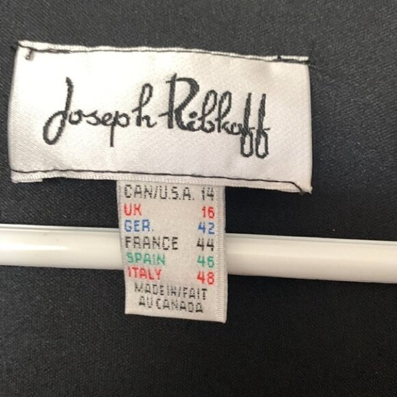 Vintage 80s/90s Joseph Ribkoff Jewel-Tone Cropped Jacket (Size 14) - Picture 2 of 8